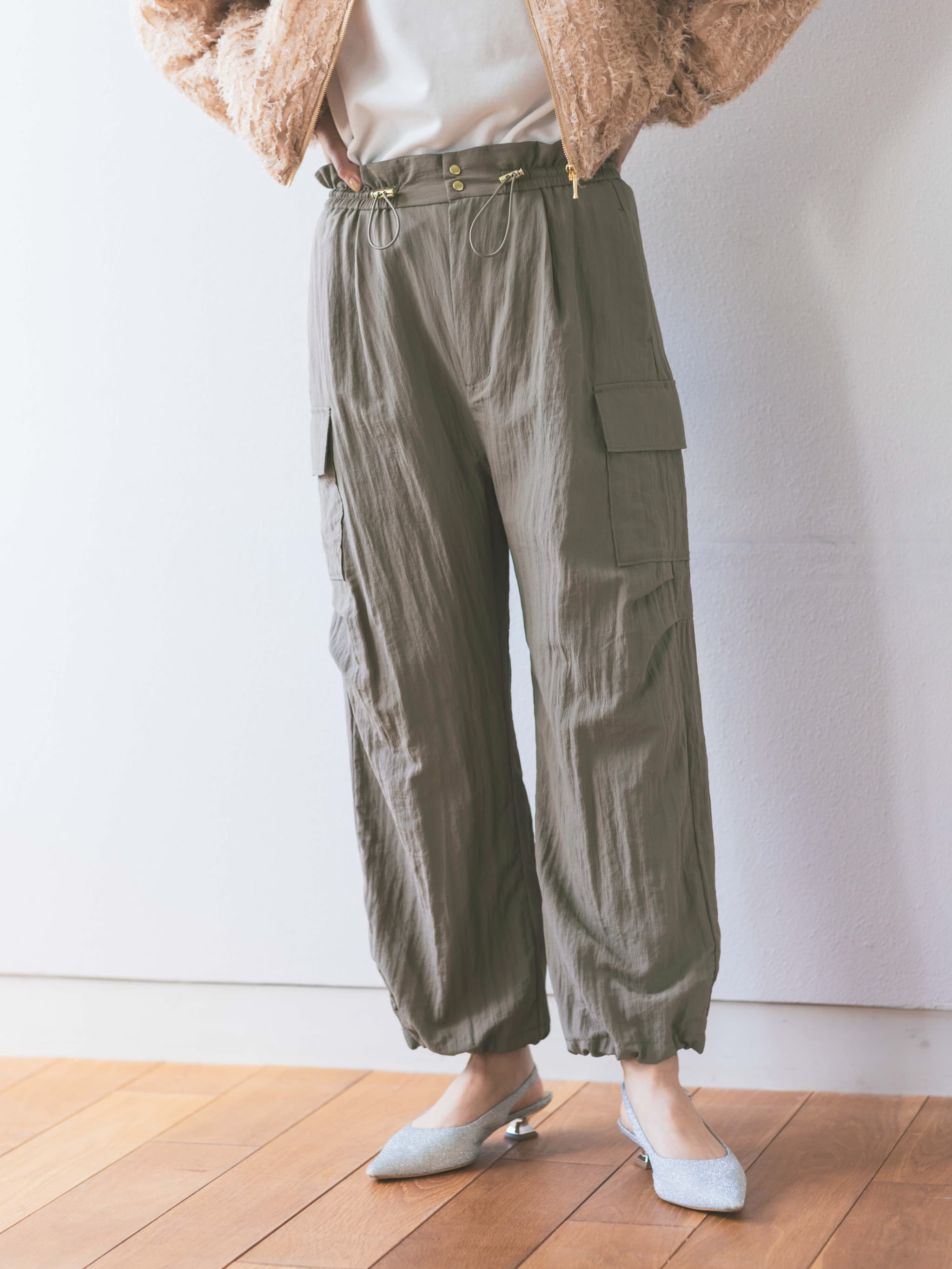 ドロストデザインワークパンツ-short & regular | 小柄・低身長女性