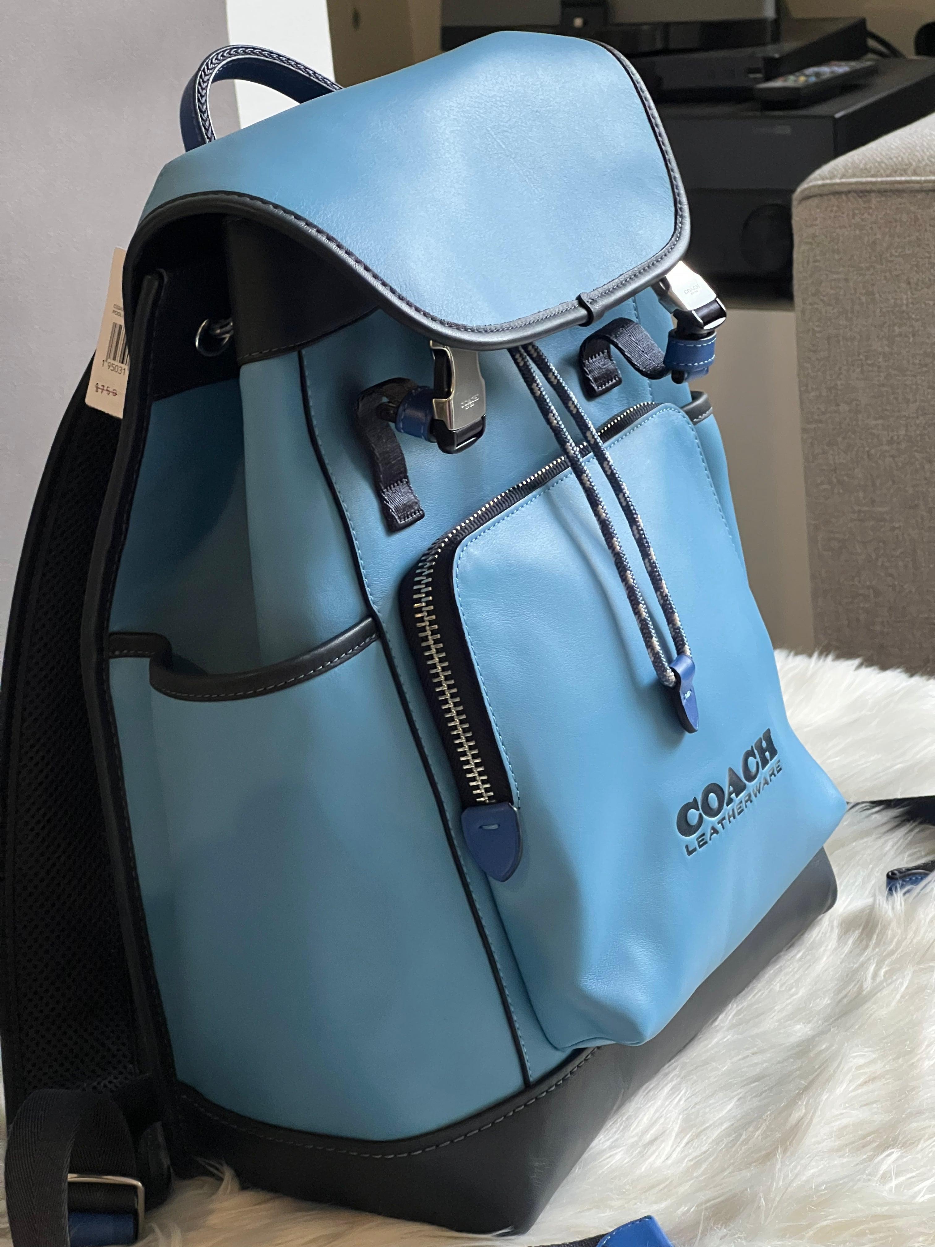 Coach League Flap Backpack in Colorblock – Club de Mode