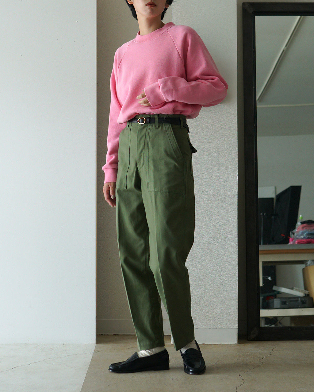 シンゾーン THE SHINZONE ベイカーパンツ BAKER PANTS ハイウエスト