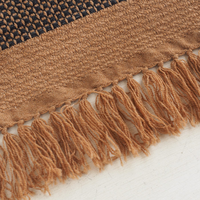 3色】kobooriza 工房織座 ウール マフラー KAWARI ウィーブボーダー