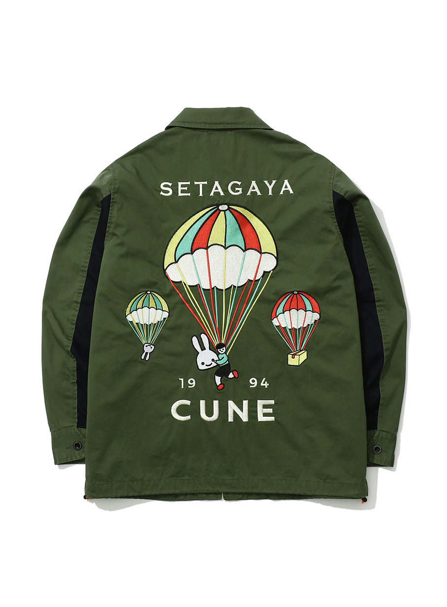 パラシュートベトジャン｜ウサギがいる｜CUNE ONLINE STORE