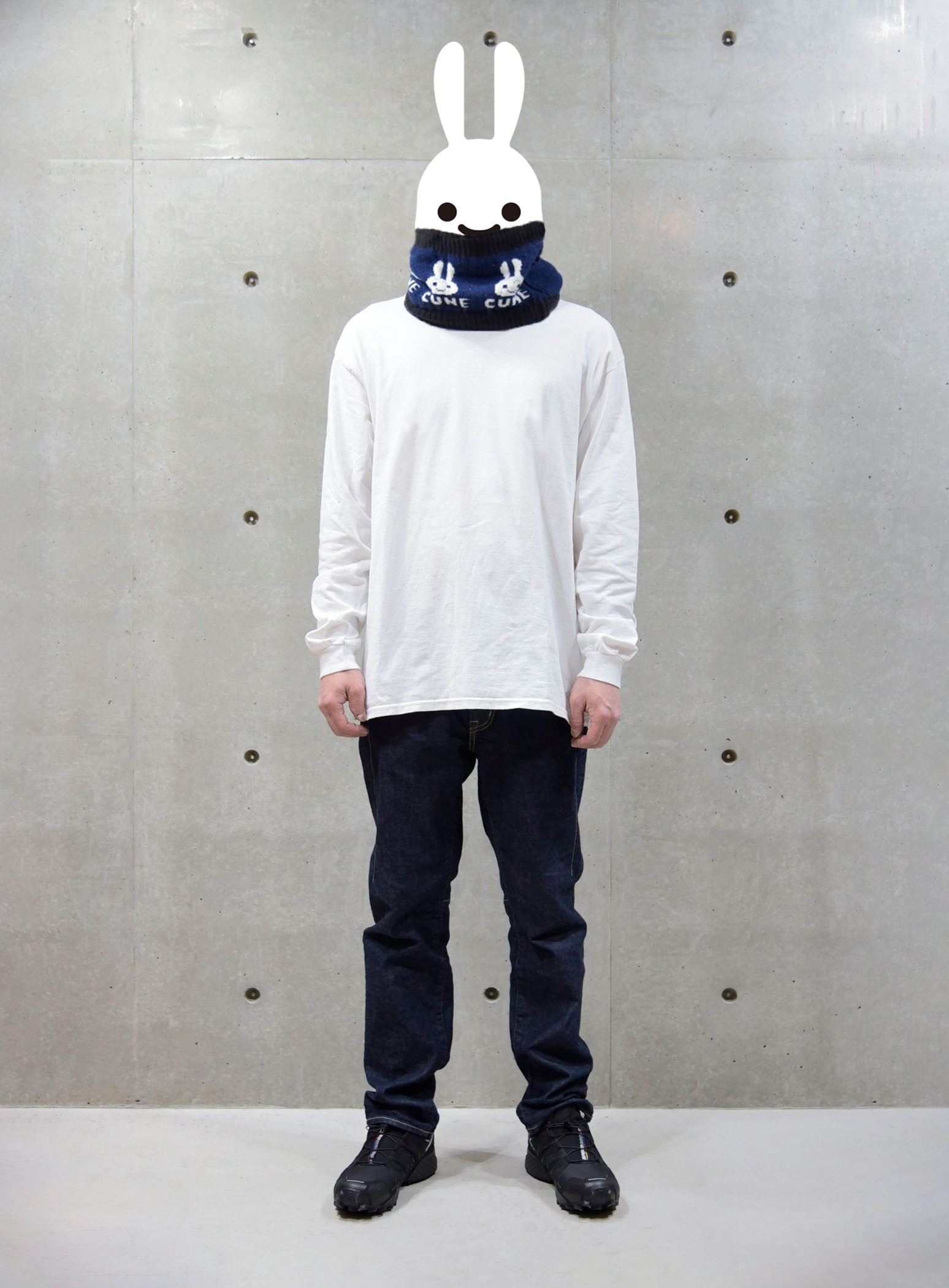 ネックウォーマー｜ウサギがいる｜CUNE ONLINE STORE