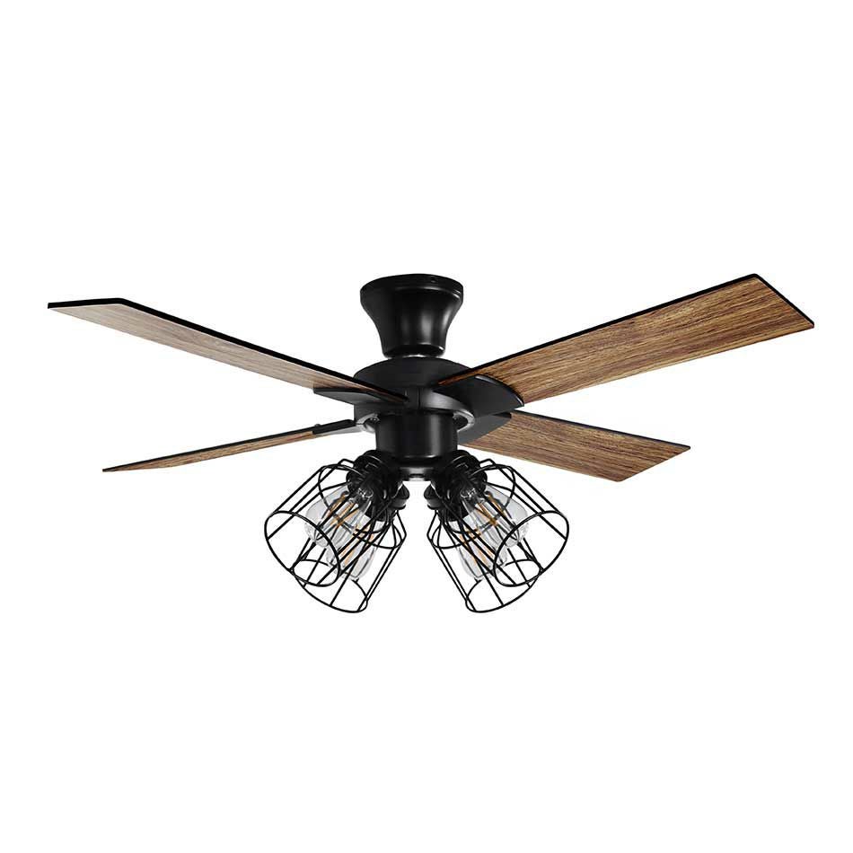 保証5年】JAVALO ELF シーリングファンライト JE-CF003 | LED付きで