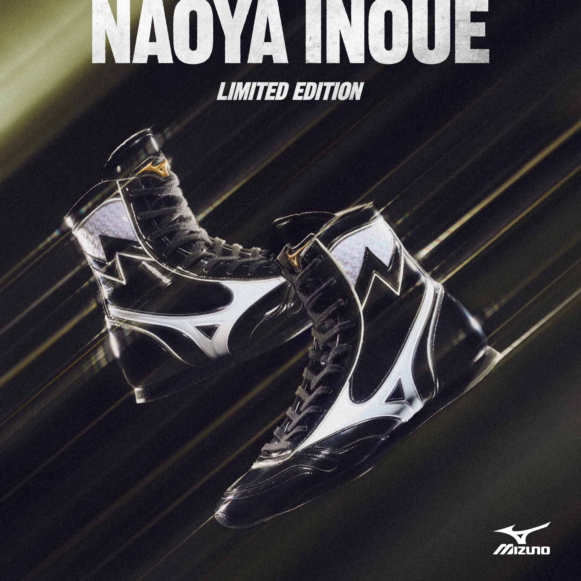 MIZUNO 井上尚弥×ノニト・ドネア限定シューズキービジュアル｜WORKS