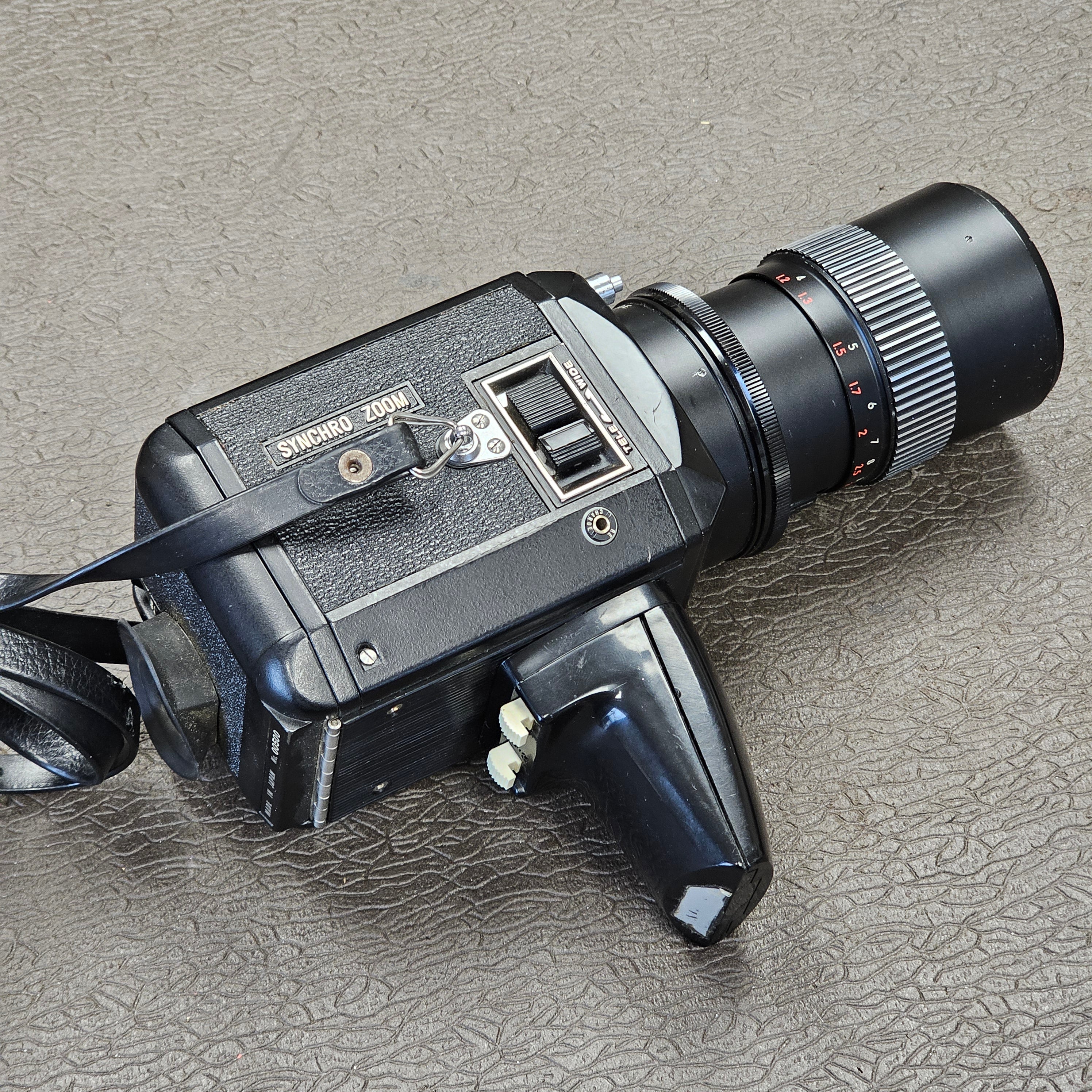 Miida FTL Synchro Zoom Super 8mm Camera S# 00500 with Miida 8-64mm