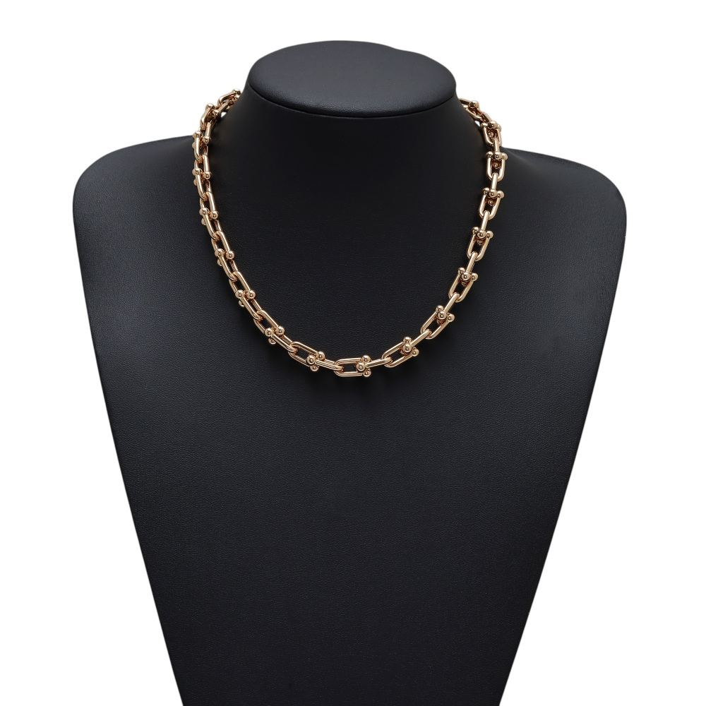 新品] ティファニー ハードウェア ミディアムリンク ネックレス