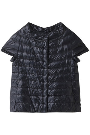 HERNO(ヘルノ)｜イコニコ ナイロン ダウンベスト/ネイビー の通販