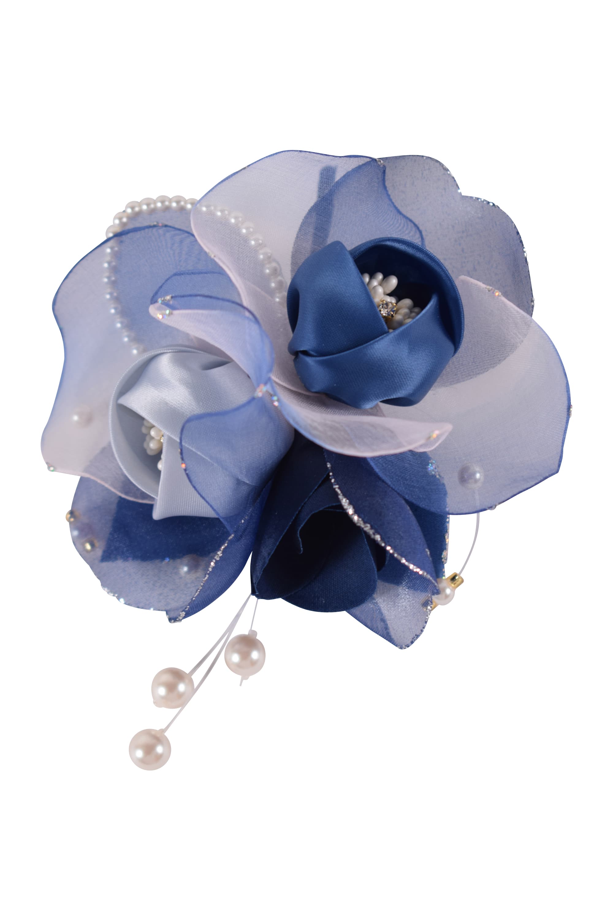 TOKYO SOIR グラデーションネイビーコサージュ をレンタル - 結婚式