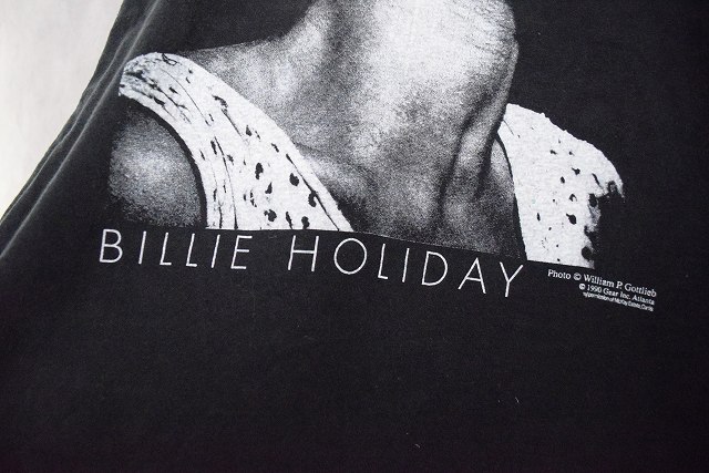 90年代 ビリーホリデイ ジャズシンガー ミュージック 音楽 tシャツ