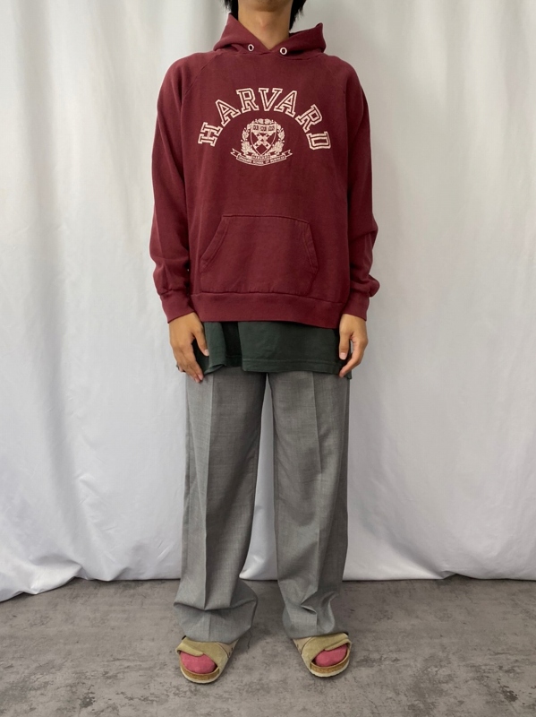 80年代 80s チャンピオン アメリカ製 エンジ 赤 レッド カレッジ