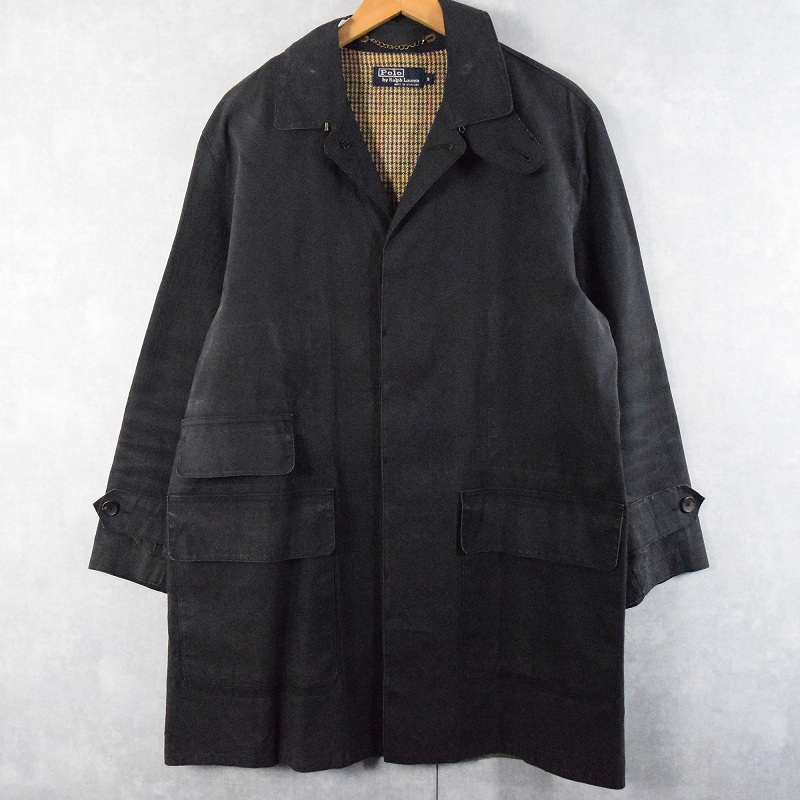 90年代 90s ポロ ラルフローレン スコットランド製 黒 ブラック