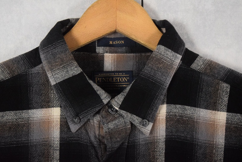 ペンドルトン チェック柄 オンブレ シャドーチェック ネルシャツ