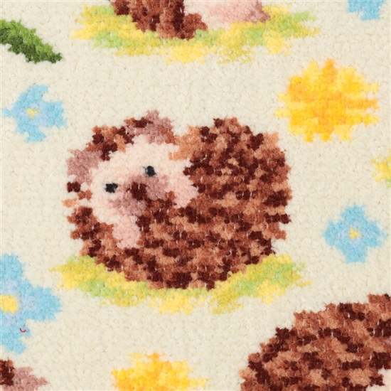 チクチクハリネズミ ハンカチ(イエロー): LOVERARY BY FEILER