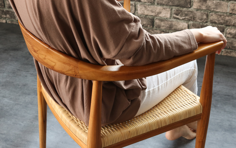 C300WX7 IDENTITY チーク ダイニングアームチェア | 【SR-net