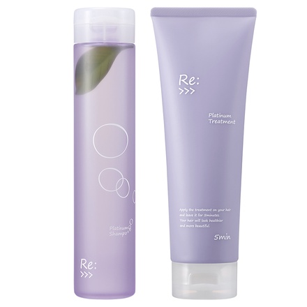 はるかぜ。プラチナムシャンプー×2プラチナムトリートメント×1 Re:>>> & Class S / Re:>>> プラチナム シャンプー／トリートメント
