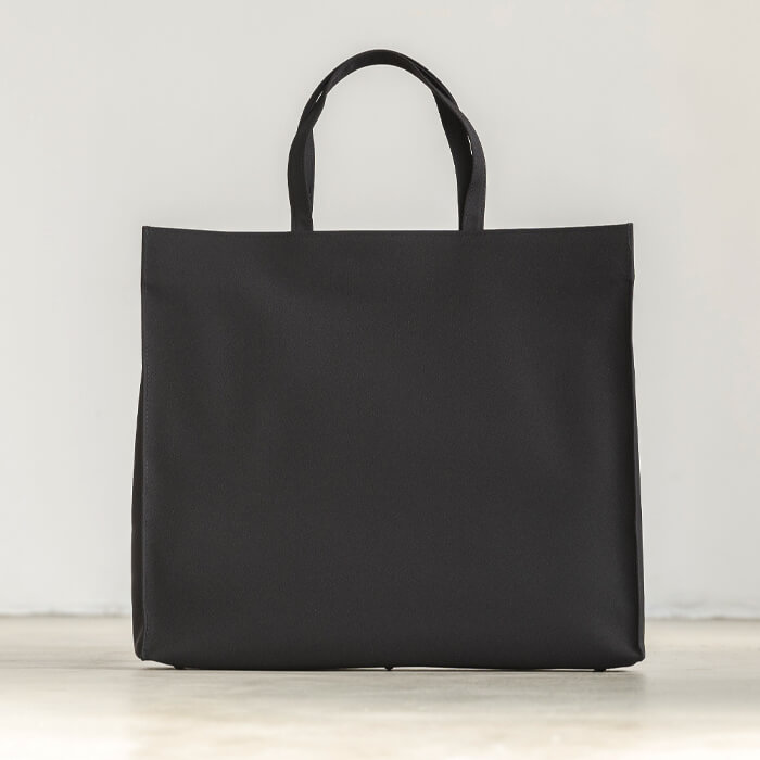 撥水加工】ビッグサイズのお受験トートバッグ ・ブラック｜東京