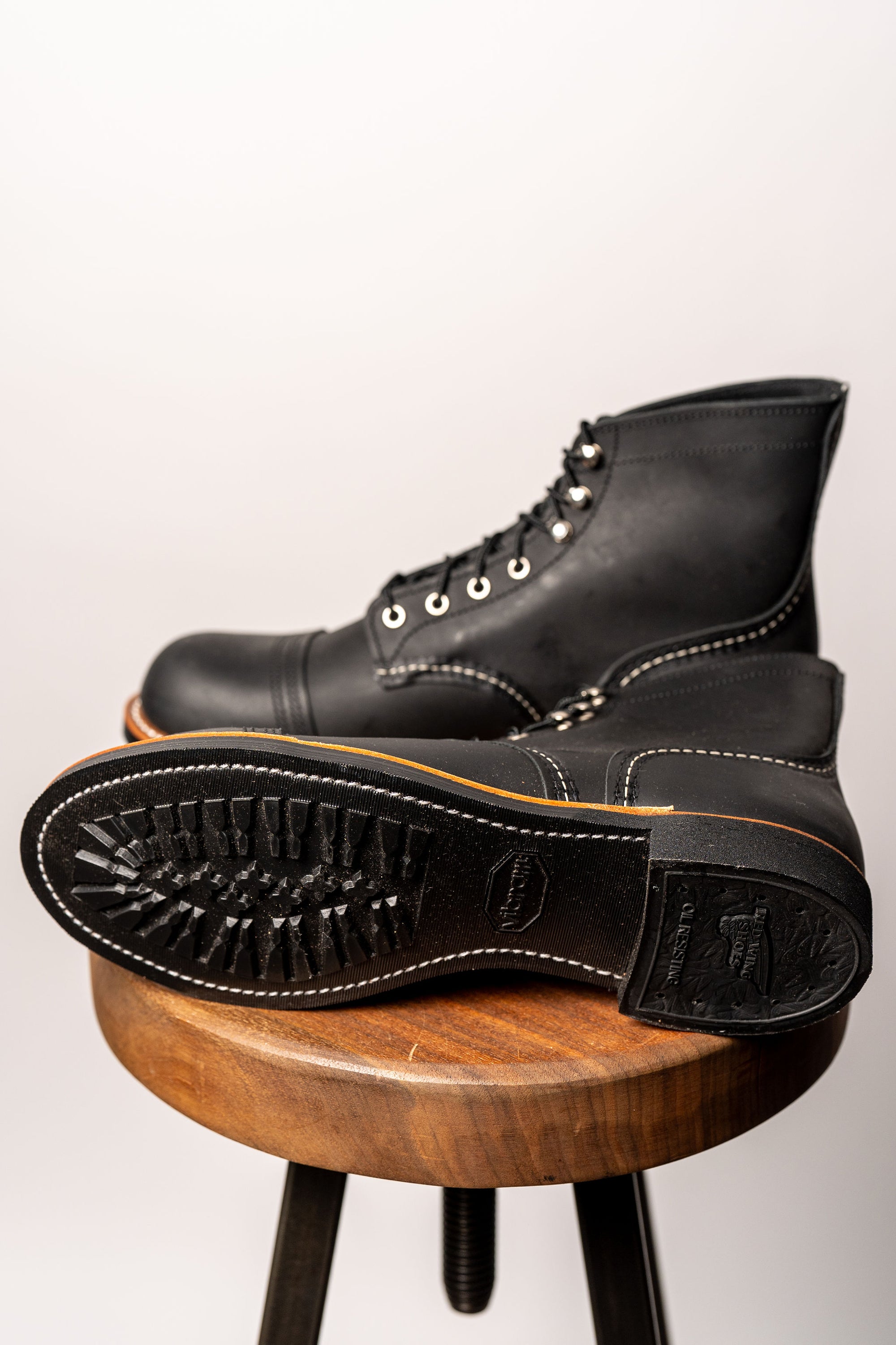 Red Wing Heritage Iron Ranger 8084 - Black Harness - Franklin & Poe