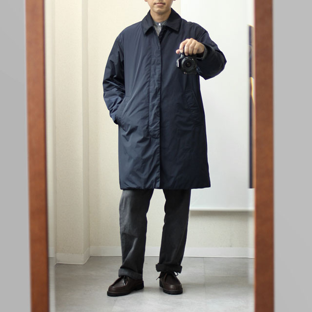 comm. arch. – Padded Soutien Collar Coat.