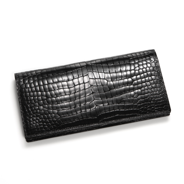 無双長財布（切り目）限定バージョン [HI1300LTD] クロコダイルレザー
