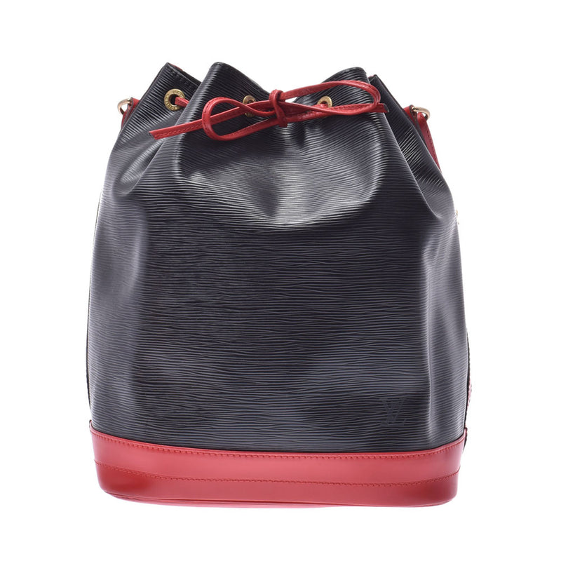 ルイヴィトンノエ 14127 バイカラー(赤/黒) レディース エピレザー