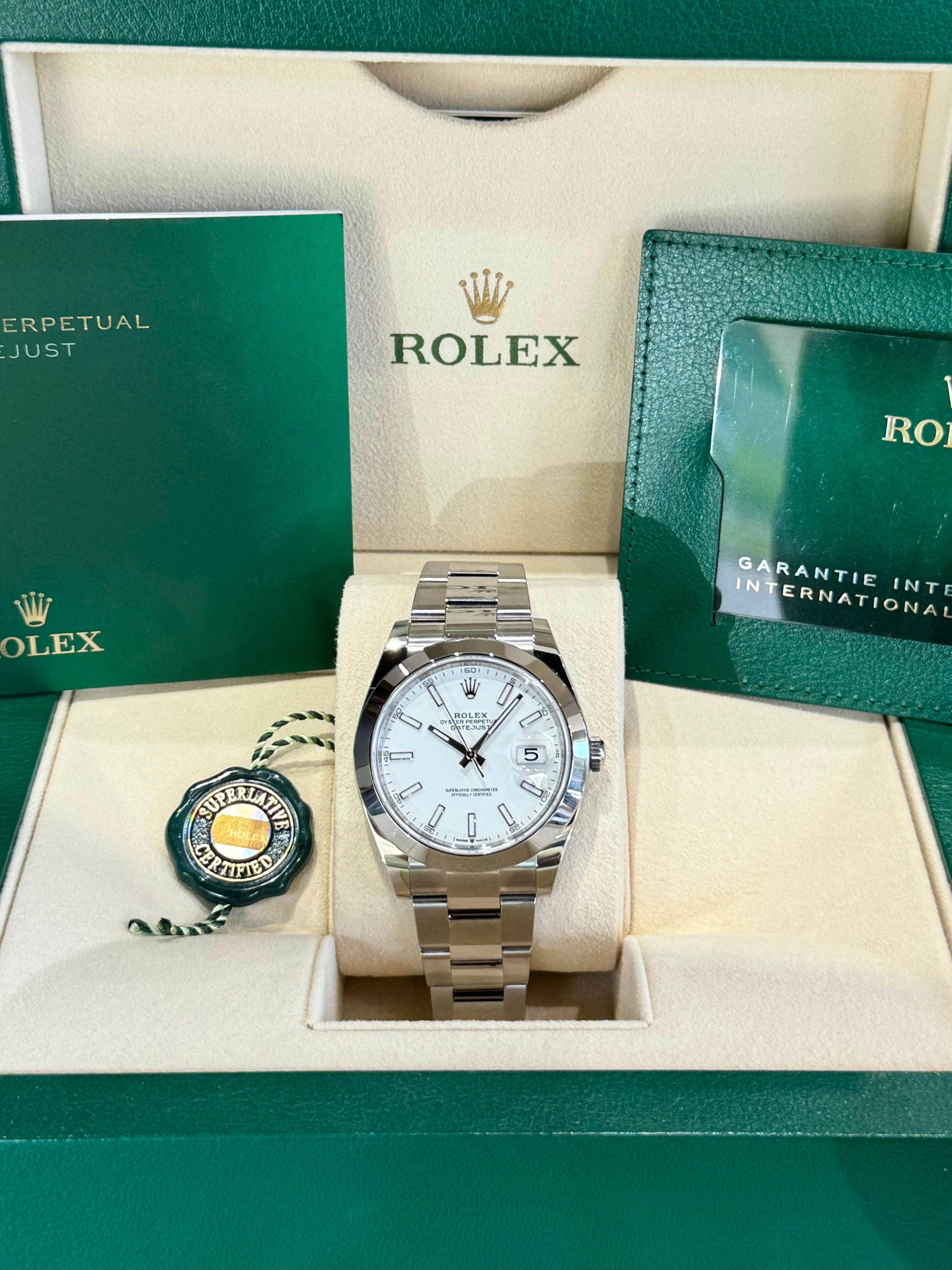 2024 Rolex Datejust 41 126300 – Giganti Watches