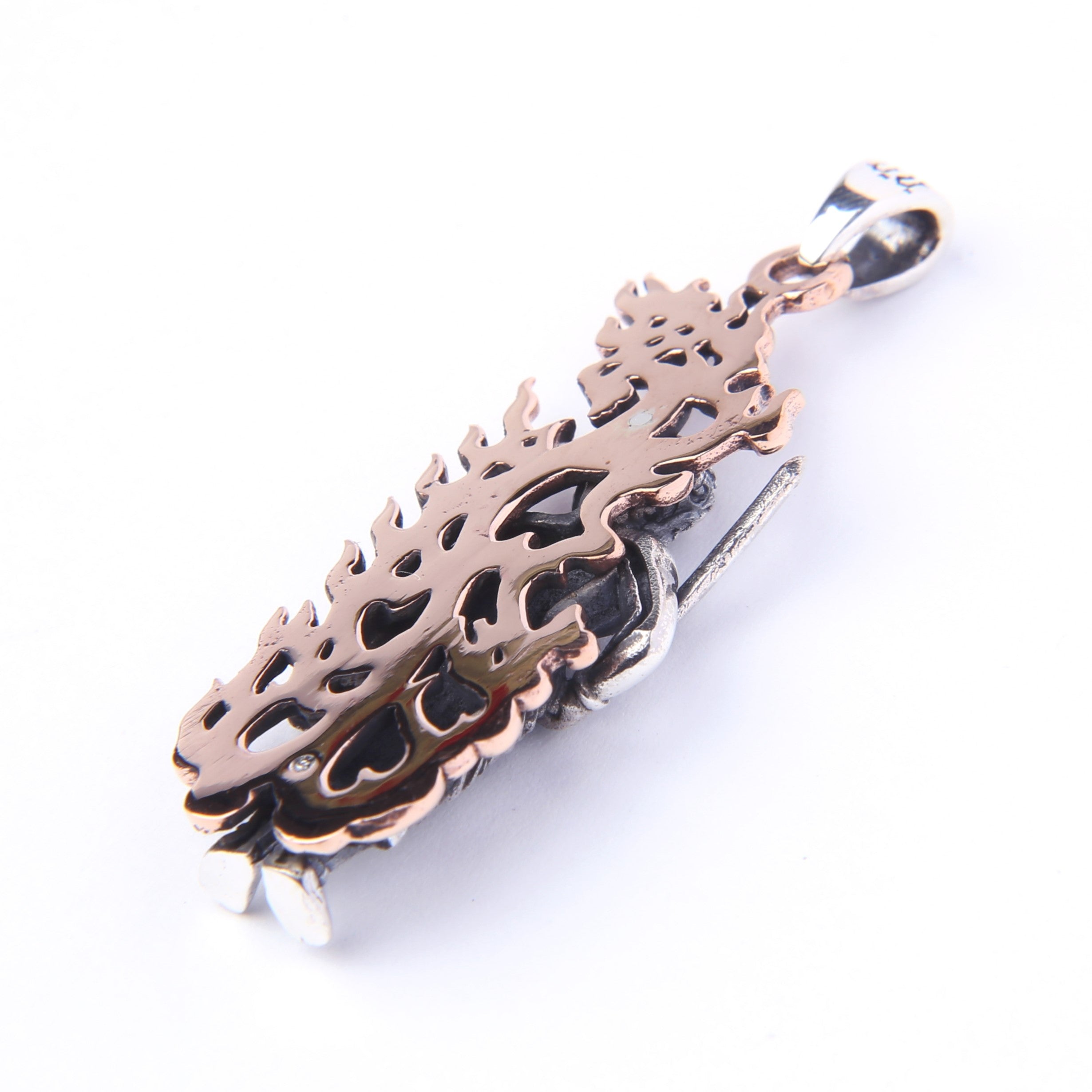 不動明王 大日如来 三鈷剣 シルバーペンダント – good vibrations