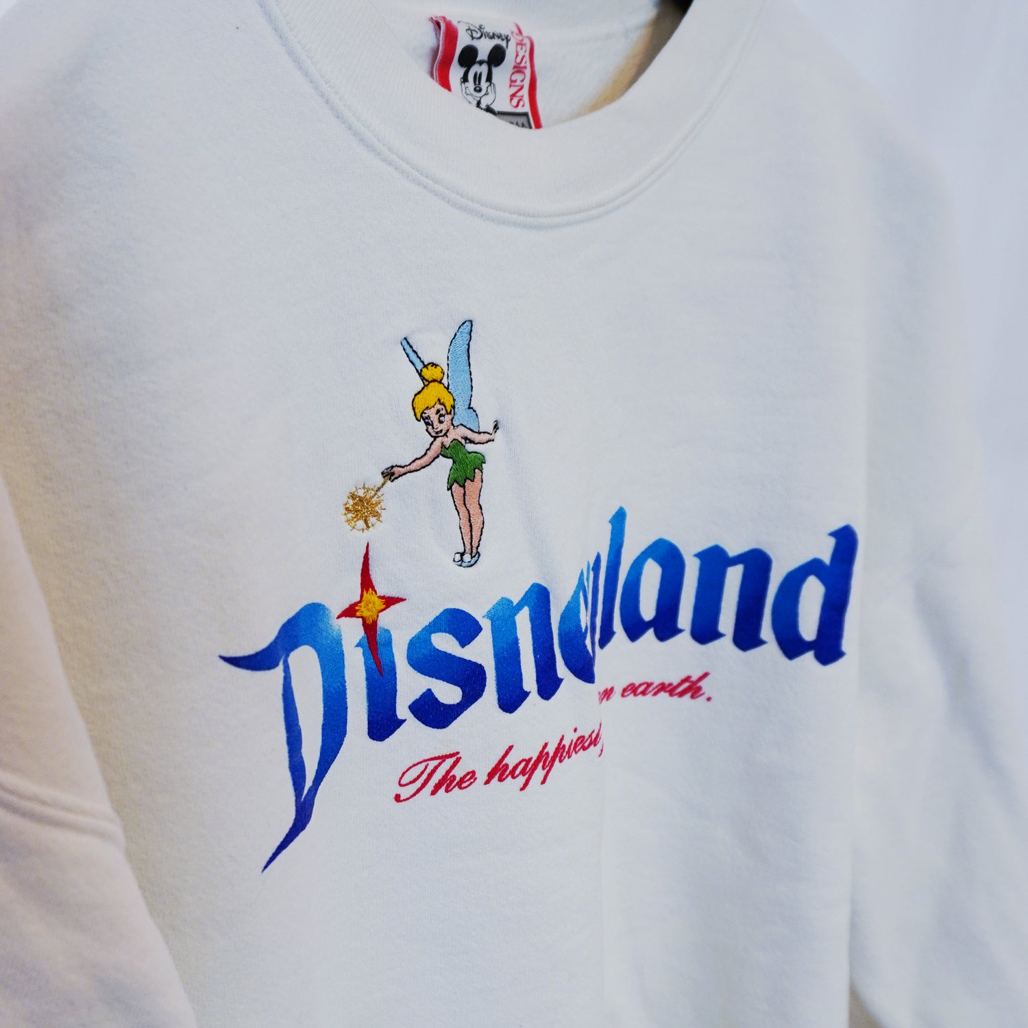 ディズニー スウェット ティンカーベル ホワイト サイズL/XL – GOLIATH