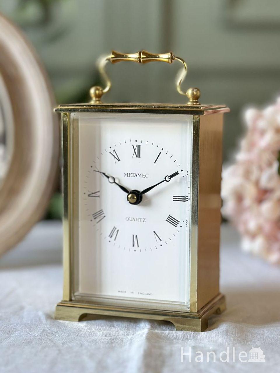 英国のおしゃれなドアノック、イギリスアンティークの真鍮製