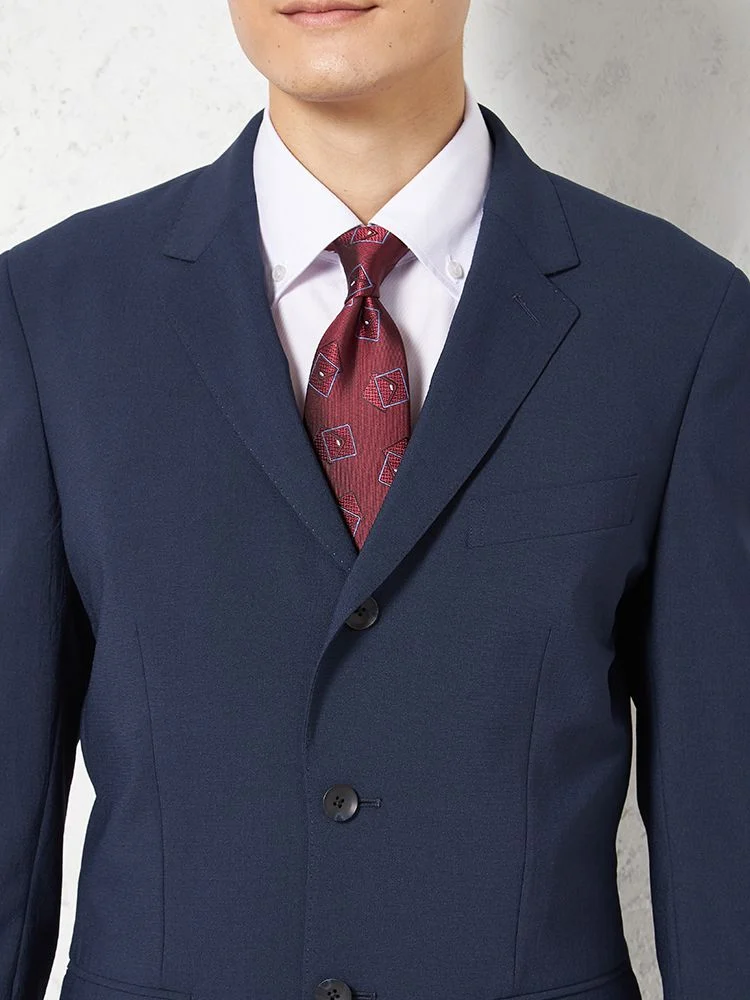 H2522◾️ポロラルフローレン 段返り3釦ウールリネンスーツ ウール