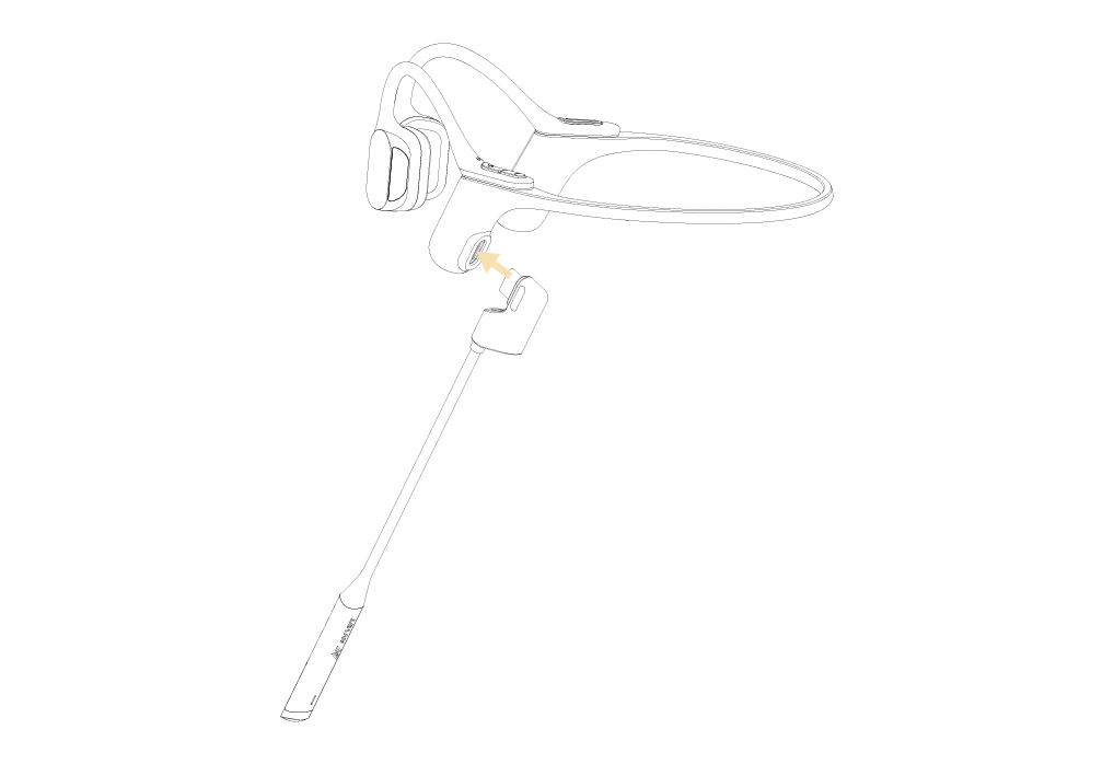 ブームマイク「AC-BM1」装着方法/自分の声が聞こえづらい | WB-E1/WB