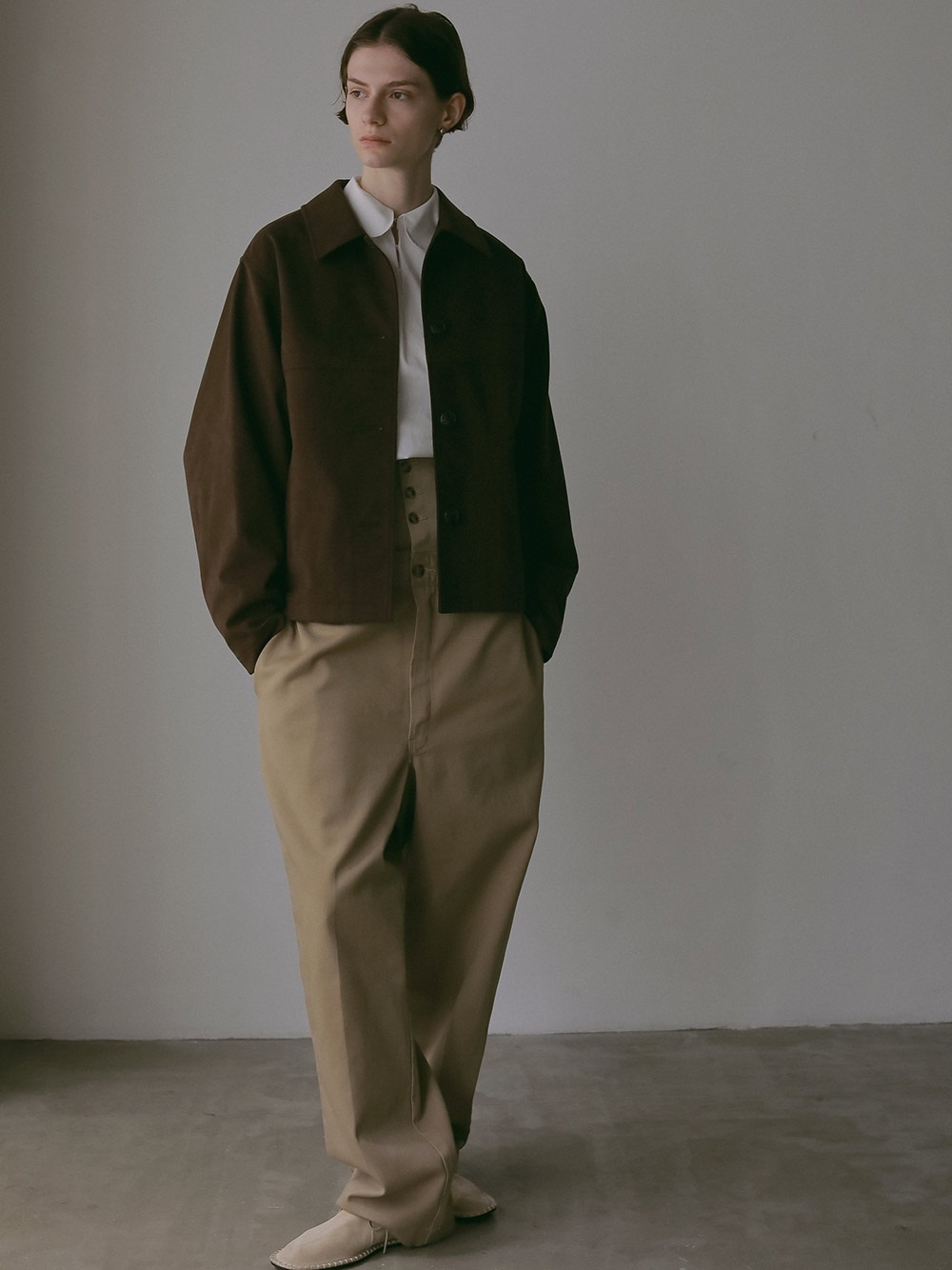 フェイクスエードジャケット | Outer | HER. Online Store