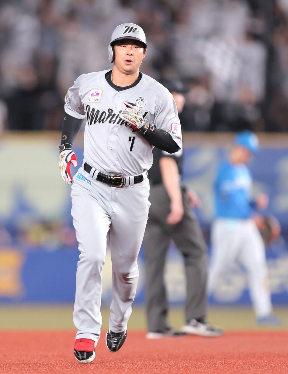 ロッテ】藤岡裕大が勝ち越しの4号ソロ「打った瞬間入ると思いました
