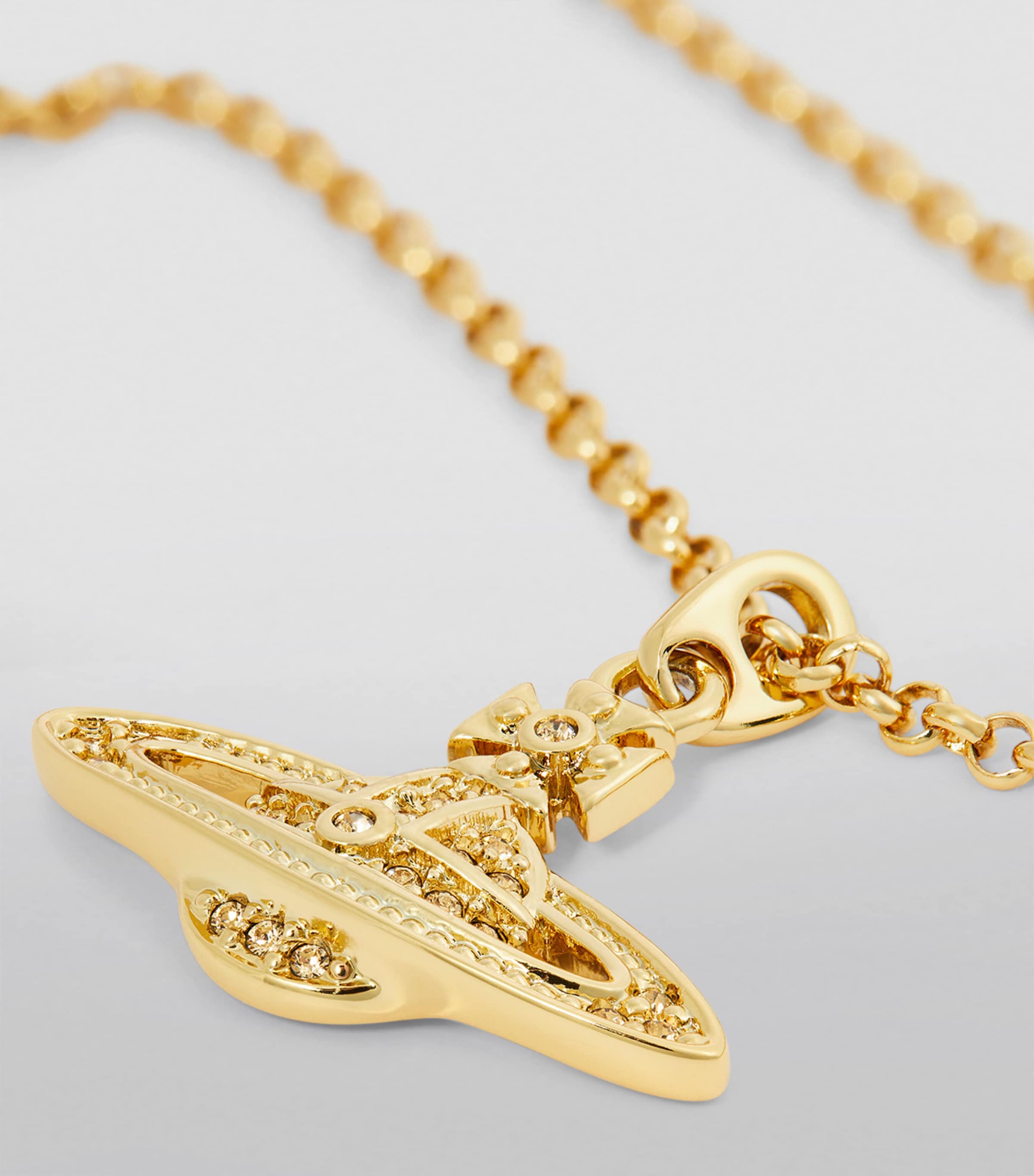 Vivienne Westwood Mini Bas Relief Pendant Necklace | Harrods US