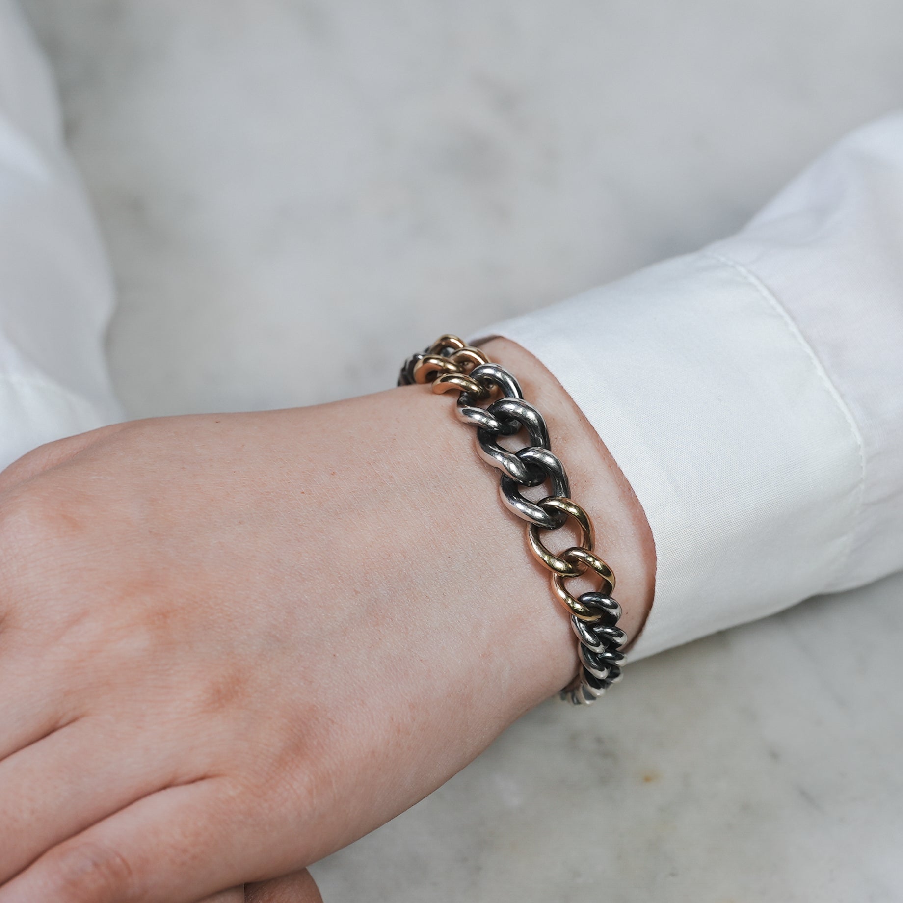 hum ハム HUMETE GRADATION CHAIN BRACELET [et-BR131m-ND