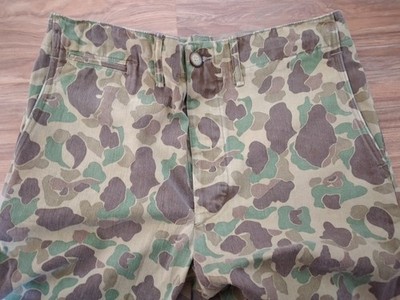 🔥 RARE RRL Frogskin Military Camo Chino Pants Size 32 Vintage