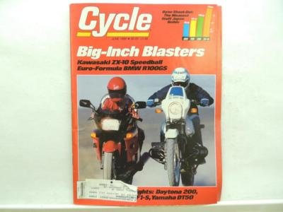 June 1988 Vintage Cycle Magazine Kawasaki ZX-10 BMW R100GS Daytona