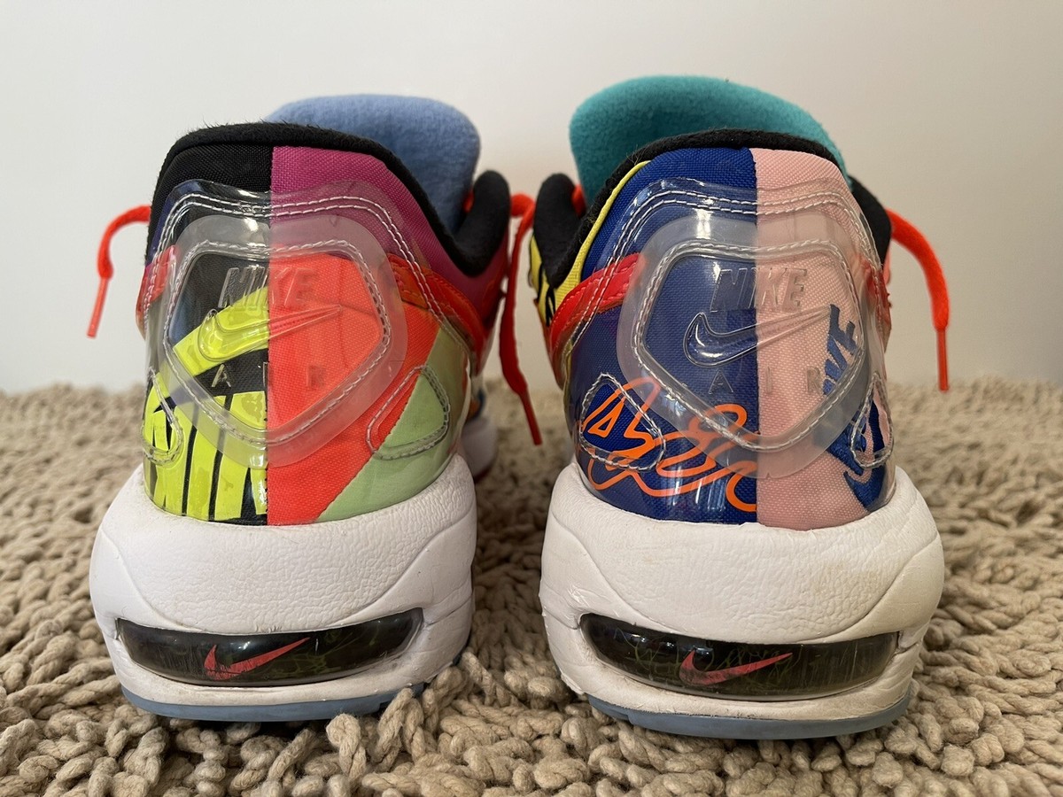 Nike Air Max 2 Light QS, BV7406-001, Black/Bright Crimson, Mens