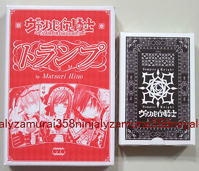 Vampire Knight playing cards deck promo official Matsuri Hino