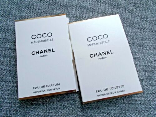 New Coco Chanel Mademoiselle Gift Box Set Eau De Parfum 3.4 & 0.7