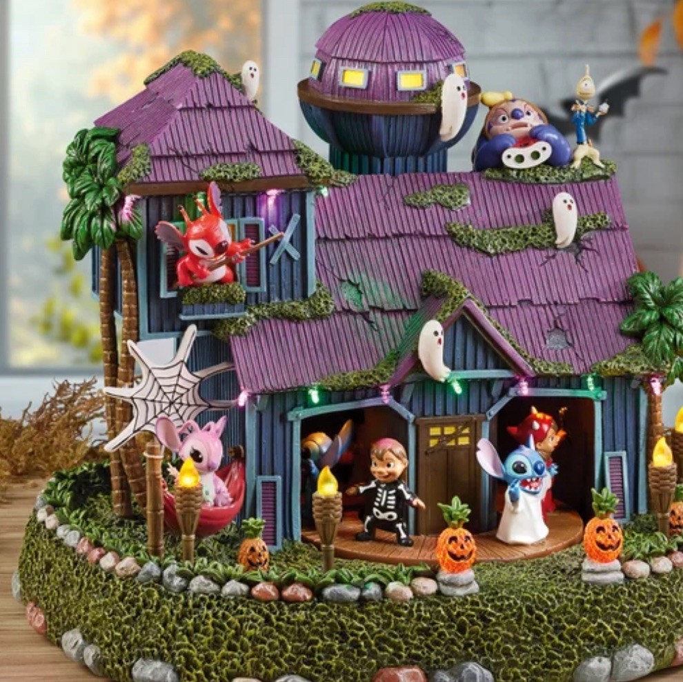 Disney Lilo And Stitch Halloween house Decoration lights Sealed
