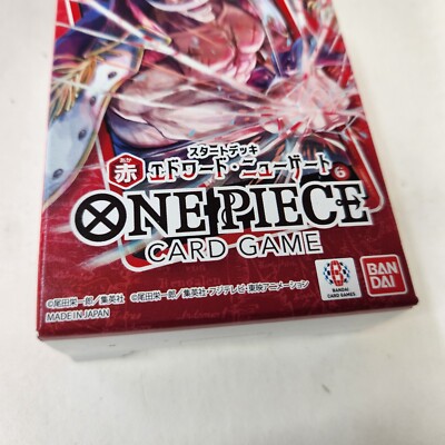 Bandai ONE PIECE ST-15 Red Edward Newgate Starter Deck JAPANESE