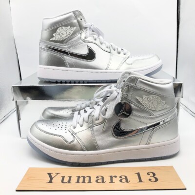 Nike Air Jordan 1 High G NRG Golf Gift Giving Silver FD6815-001