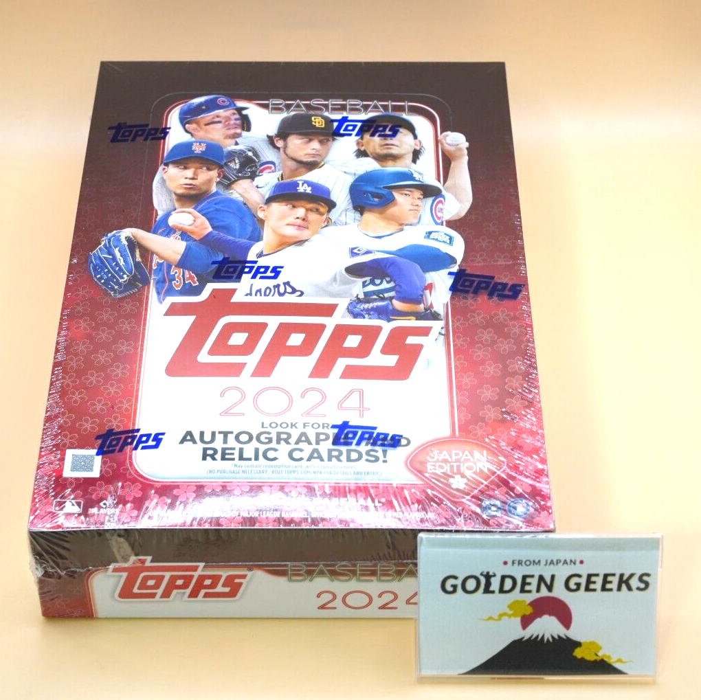 Topps MLB Baseball JAPAN SPECIAL EDITION 2024 Hobby 1 Box SHIP