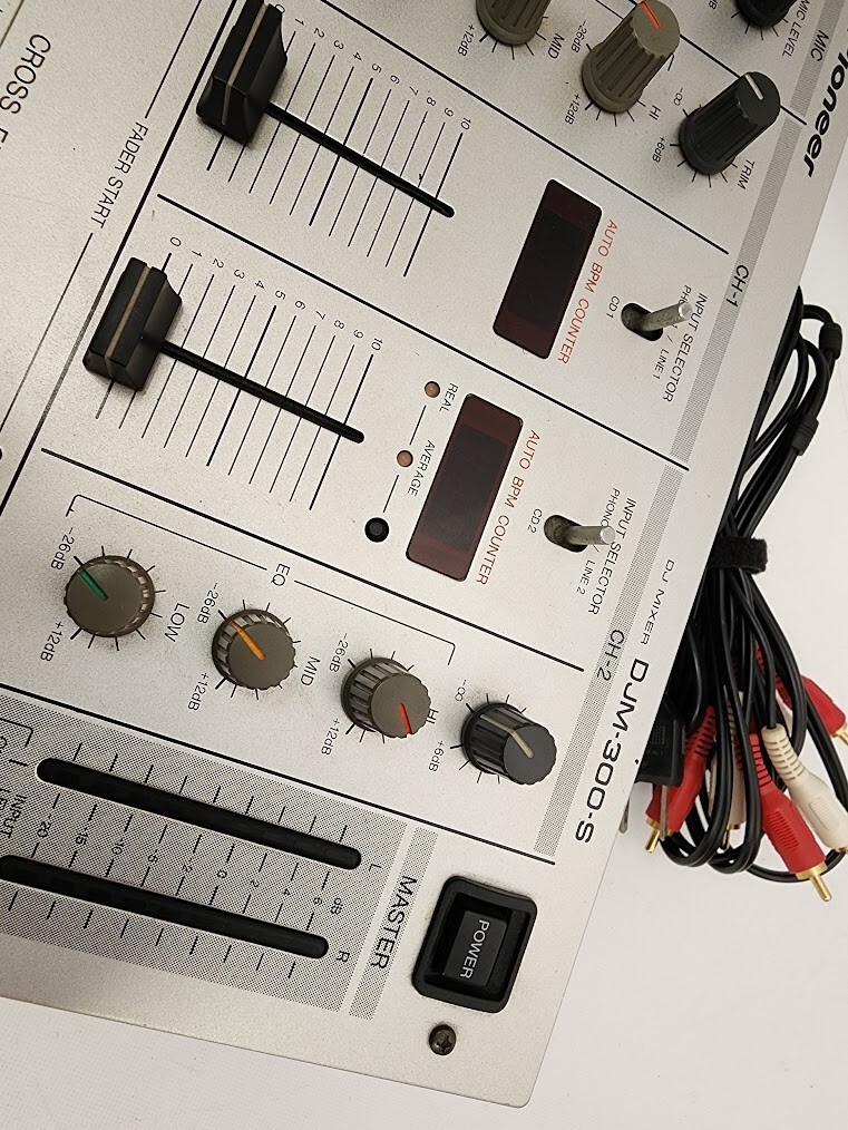 Pioneer DJM-300-S DJ Preamp Mixer 2 Channel Mixing Equalizer | eBay