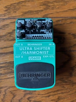 Behringer Ultra Shifter Harmonist US600 Guitar Effect Pedal Audio