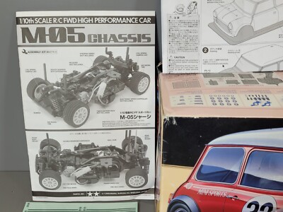Tamiya 1/10 RC Mini Cooper Racing M05 Chassis with ESC Servo 