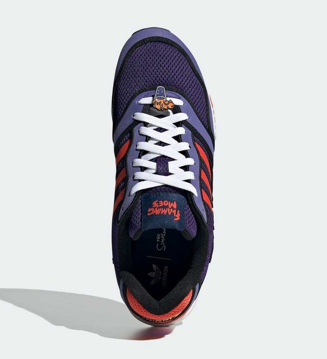 Adidas ZX 1000 The Simpsons Flaming Moes H05790 Fashion Shoes | eBay
