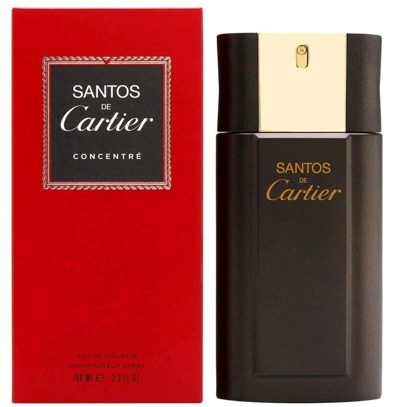 Santos De Cartier Concentre EDT 3.3oz-100mL DISCONTINUED PERFUME
