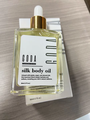 GODA Silk Body Oil Goda Perfume Oil Bath & Shower Oil Smooth Skin