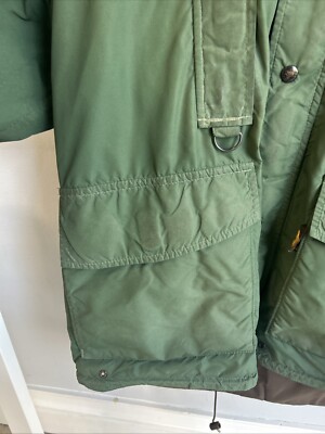 Vintage Remington Green Nylon GoreTex Outdoor Hunting Jacket USA